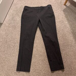 Loft Modern Skinny Ankle Pants Dark Gray